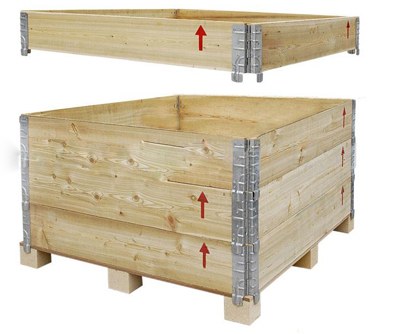 圍板箱，圍框